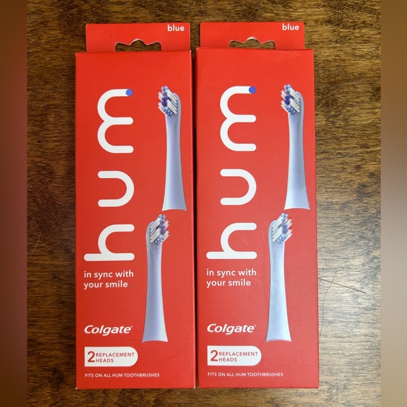 Colgate Hum Electric Toothbrush Replacement Heads - Blue - Picture 4 of 14